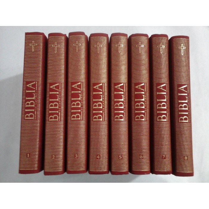 BIBLIA  cu ilustratii - 8 volume - versiune BARTOLOMEU VALERIU ANANIA 